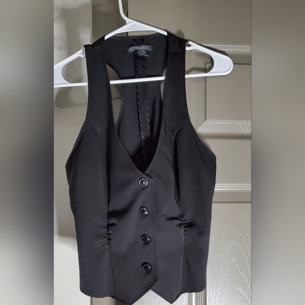 Ladies Black Vest/Size L